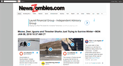 Desktop Screenshot of newszombies.com