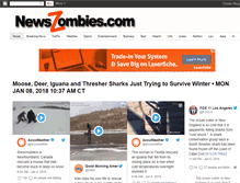 Tablet Screenshot of newszombies.com